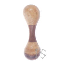 FIDGETSTYX • ELITE Knuckle Roller • JUMBO • Oak w/ Mango ends • Lacquer Finish