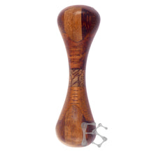 FIDGETSTYX • ARCHIVES • ELITE Knuckle Roller • MINI • Uber Inlay Wood shaft w/ Uber inlay Wood Balls • Lacquer Finish • 1/1 ORIGINAL