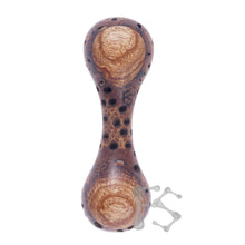 FIDGETSTYX • ELITE • WEIGHTED • Knuckle Roller • Banksia Pod & Mango BURL • Lacquer Finish
